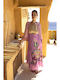 Summer Maxi Dress for Wedding / Christening Lilac