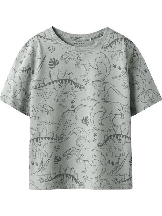 Name It Kids' T-shirt Aqua Gray