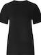 Damen T-Shirt Schnell trocknend Black