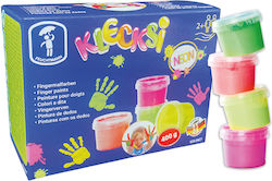 Finger Paint 4 Neon Colors