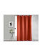 Douceur d'Intérieur Curtain Blackout Window with Grommet Orange 135x280cm