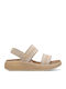 Anatomic Women's Fabric Platform Shoes Beige