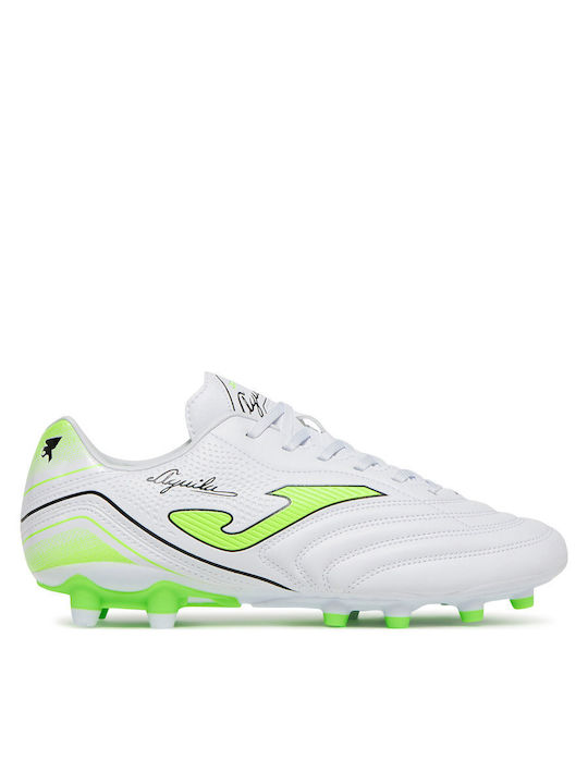Joma Aguila Футболни Обувки с Бутони FG Бели