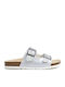 Kinder Flip Flops Silber Stars'