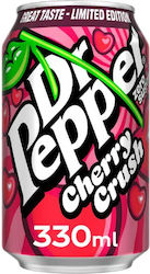 Dr Pepper Cherry Crush Limited Edition Zero Sugar Can 330ml Dr Pepper Cherry Crush Limited Edition Zero Sugar Can 330ml