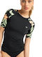 Roxy Island Escape UPF 50 Women Short Sleeve Sun Protection Shirt Grey