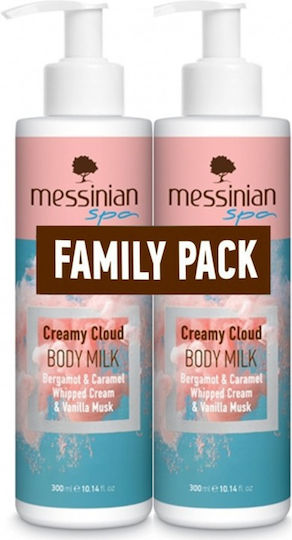 Messinian Spa Creamy Cloud Feuchtigkeitsspendende Milk Körperpflege 2x300ml