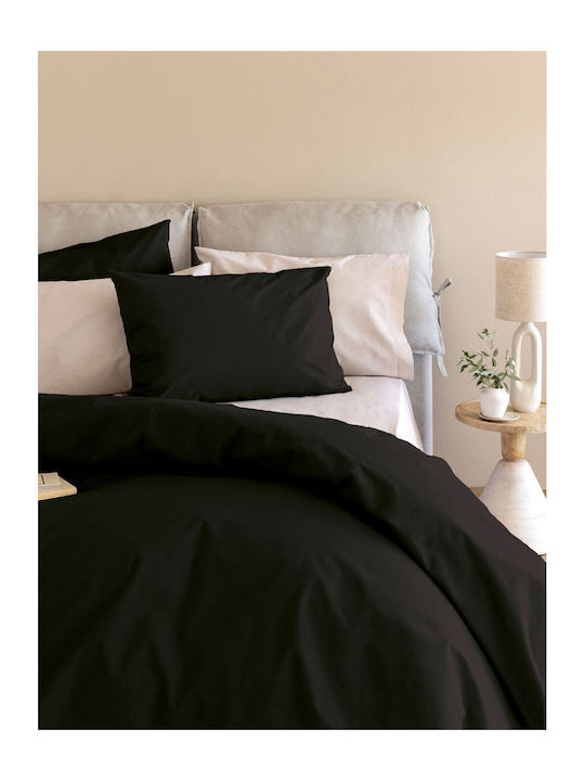 Palamaiki Etoile Σεντόνι Μονό 170x260εκ. Jet Black