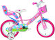 Dino Bikes Peppa Pig 14" Детски Градски Велосипед Розов