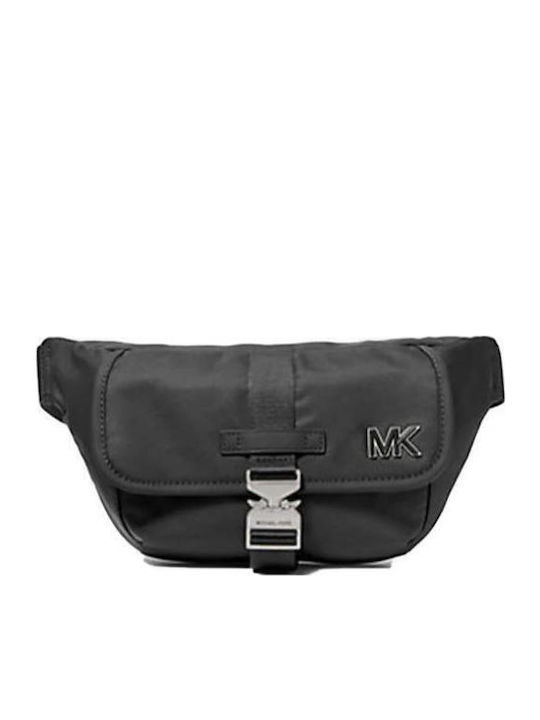Michael Kors Eli Aviator Herren Bum Bag Taille Schwarz