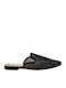 Flat Mules σε Μαύρο Χρώμα