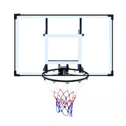 Action One Basketball Hoop Shock Absorber Ring 120x80 Cm Transparent