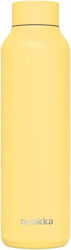 Quokka Thermos Stainless Steel Solid 'Pastel Ye...