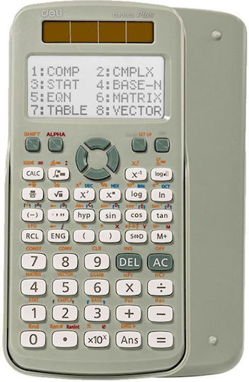 Deli Calculator Scientific in Green Color 1pcs