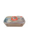 Cutie pentru Mâncare Plastic Maro 22x14cm 1buc
