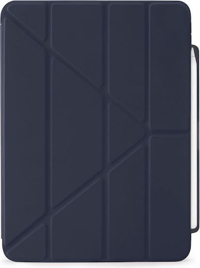 Pipetto Origami Case No3 Compatible iPad Air 2020 2022 2024 Dark Blue