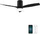 Cecotec EnergySilence Aero 5600 Aqua Deckenventilator 132cm mit Leuchte Schwarz