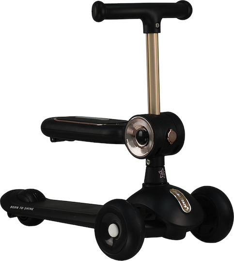 Bebe Stars Kinderroller X-Ride 3-Rad für 12 Monate Schwarz