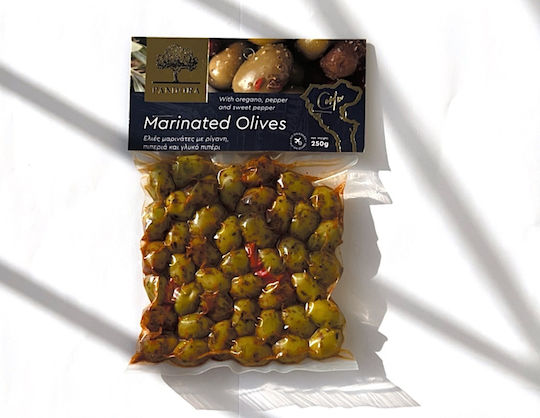 Pandora Oliven Grün Corfu Marinated 250gr