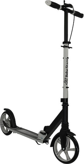 Bebe Stars Kids Scooter X-Ride 2-Wheel For 8+ Years Black