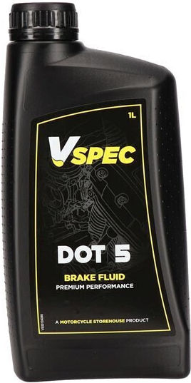 Brake Fluid Dot 5 Harley-Davidson 1L Vspec Brake Fluid Dot 5 Silicone 1 Liter