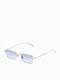 Common Sense Unisex Sunglasses with Silver Metal Frame CS012