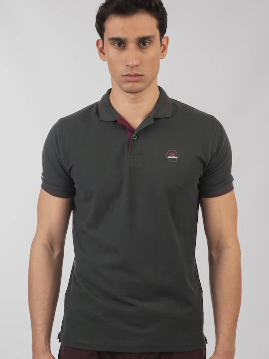 Double Polo T-shirt Κυπαρισσί
