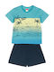 Kids' Set with Shorts Summer 2pcs Mint