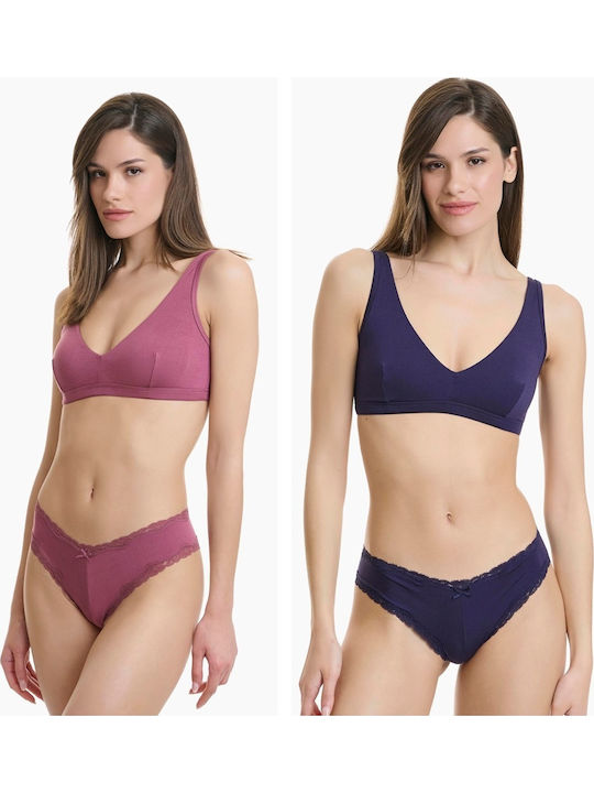 Walk Bamboo Damen Slip 2Pack Dark Blue, Rotten ...