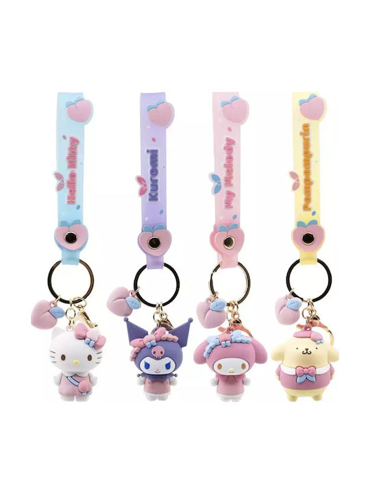 Μπρελόκ Hello Kitty Friends Peach Series 1τμχ Τυχαία Επιλογή