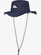 Quiksilver Bushmaster Safari Boonie Fabric Men's Hat Safari Style Blue