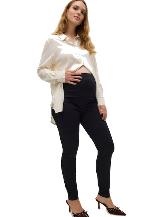 Maternity Pants Slim Black 20021548 Jasmine Mamalicious