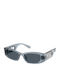 Michael Kors Rhodes Women's Sunglasses with Gray Plastic Frame and Gray Lens MK2243 401487