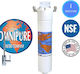 Omnipure Q5515 Wasserfiltrationssysteme Einzeln Unter der Spüle mit Wasserhahn & Ersatzfilter 57-0091