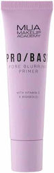 MUA Pro Base Primer Προσώπου σε Κρεμώδη Μορφή Pore Blurring 30ml