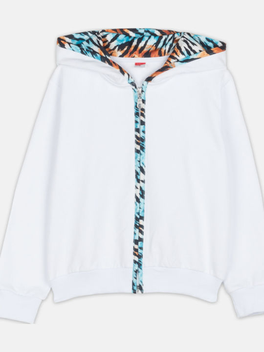 Joyce Kids Cardigan White