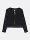 Kids Cardigan Cotton black
