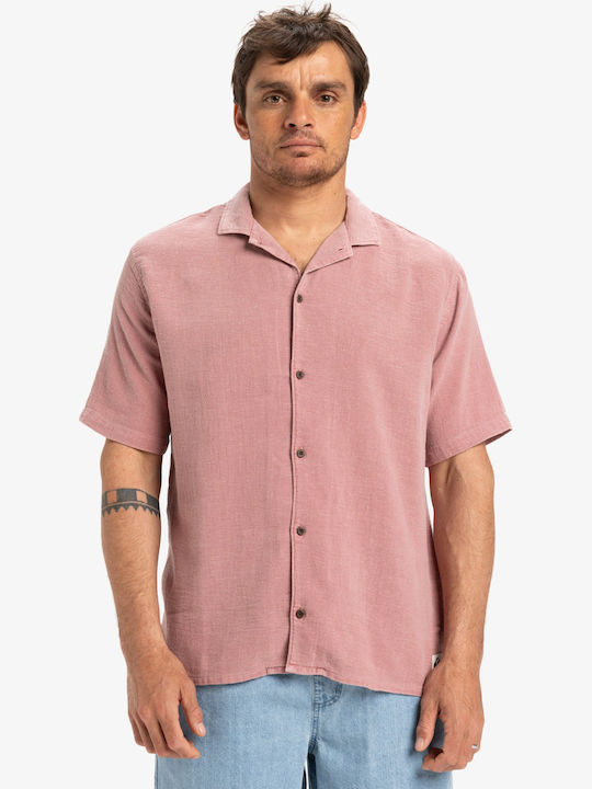 Quiksilver Sunrise Short-sleeved Cotton Shirt B...