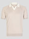 Polo T-shirt Μπεζ
