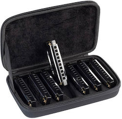 Hrm207 Belcanto Blues Harp Set Softcase