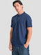Short Sleeve Blouse Navy Blue