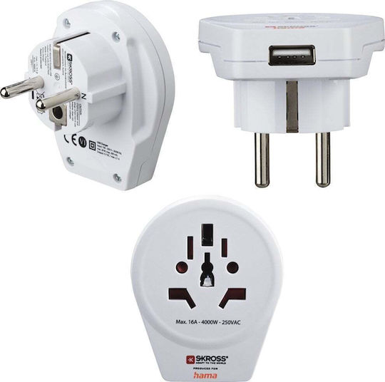 HAMA Steckdosenadapter von Universal