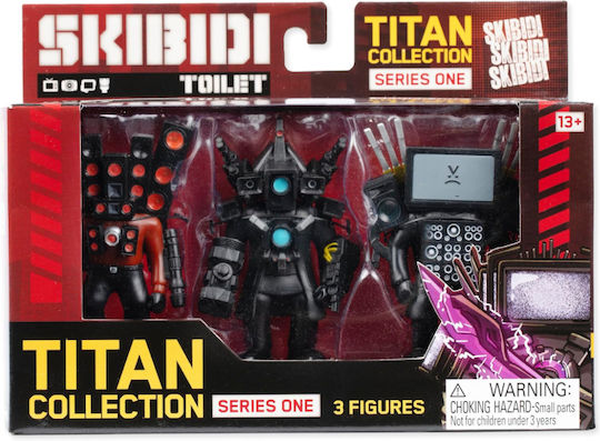 Miniaturspielzeug Skibidi Skibidi Toilet Titan 3 für 8+ Jahre Jahre