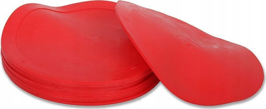 Maxwel Trainingskegel Scheibe 15cm Rot 10 Stück