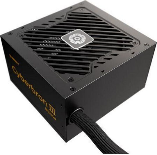Enermax Rebel P10 850W Μαύρο Τροφοδοτικό Υπολογιστή Full Wired Cybenetics Silver