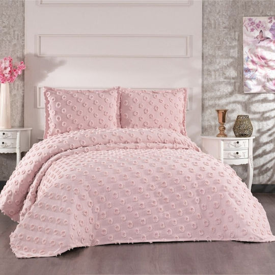 Capa Home Σετ Υπέρδιπλη 240x260cm Powder Pink