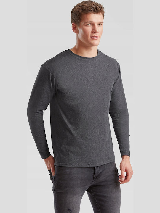 Fruit of the Loom Valueweight Men's Short Sleeve Promotional T-Shirt Dark Heather Grey