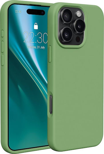 Etteri Back Cover Σιλικόνης Πράσινο (iPhone 16 Pro)