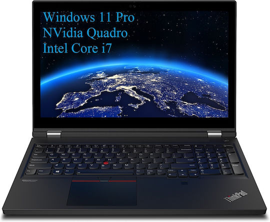 Lenovo ThinkPad P15 Gen 1 15.6" IPS (i7-10750H/64GB/512GB SSD/Quadro T1000/W11 Pro) (US Клавиатура)