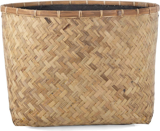 Soulworks Γλάστρα Bamboo Καφέ 63x63x47εκ.